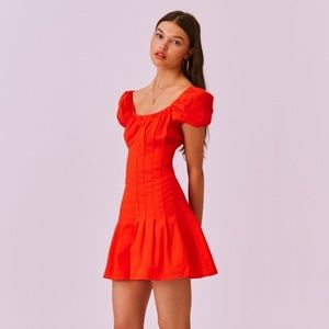FINDERS KEEPERS Red Mini Dress
